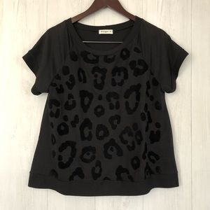 NWOT | Ginger G Animal Print Tee